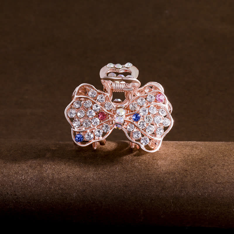 Pinza para el pelo con lazo brillante para mujer - Vistoso - image 10