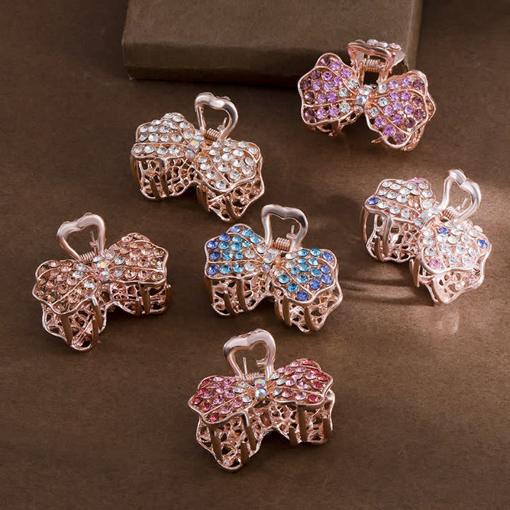 Pinza para el pelo con lazo brillante para mujer - image 6