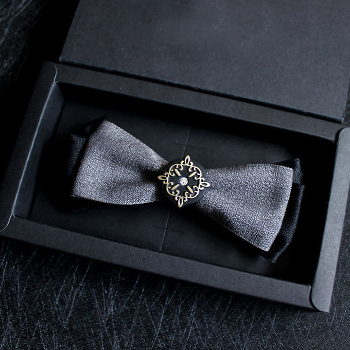 Accesorios formales para banquetes de dos capas Pajarita