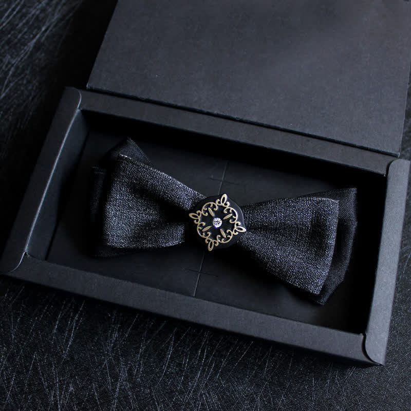 Accesorios formales para banquetes de dos capas Pajarita