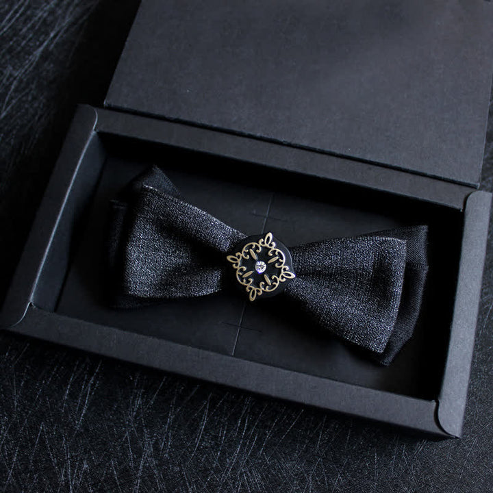 Accesorios formales para banquetes de dos capas Pajarita