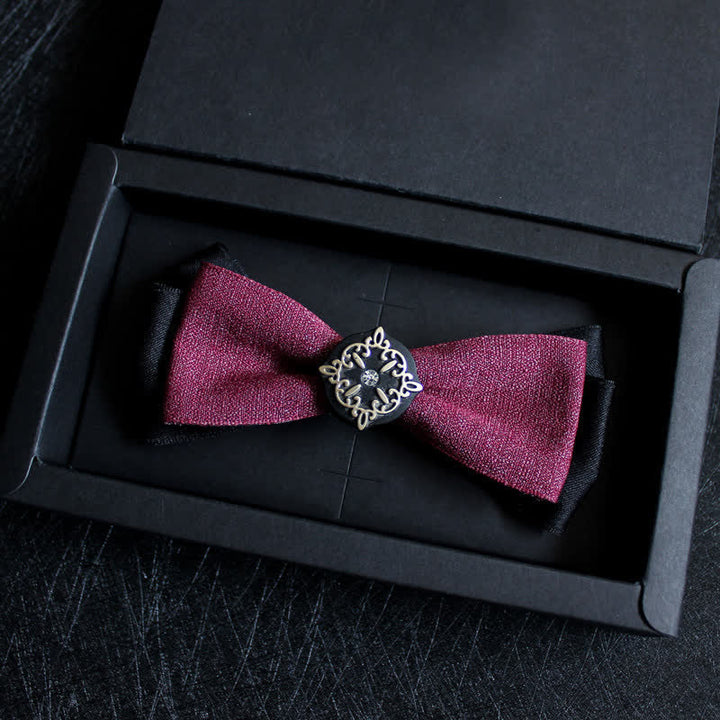 Accesorios formales para banquetes de dos capas Pajarita