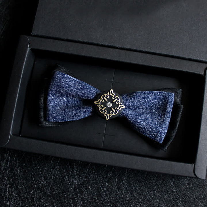 Accesorios formales para banquetes de dos capas Pajarita