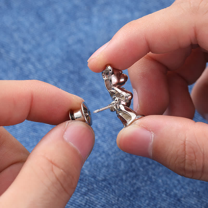 Pinza para cinturón con forma de oso de dibujos animados para mujer