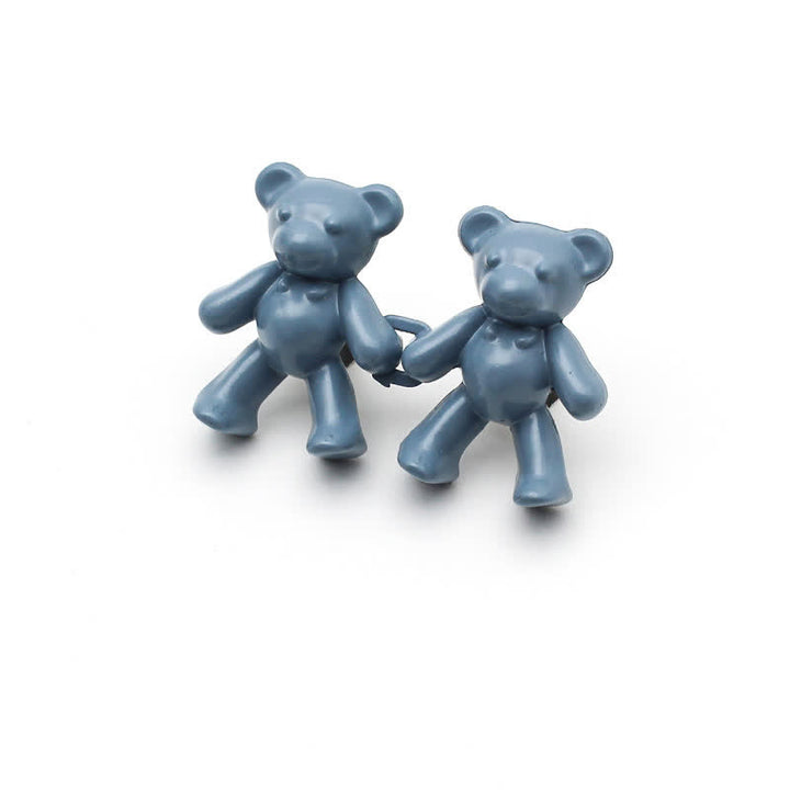 Pinza para cinturón con forma de oso de dibujos animados para mujer