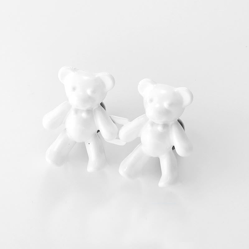 Pinza para cinturón con forma de oso de dibujos animados para mujer