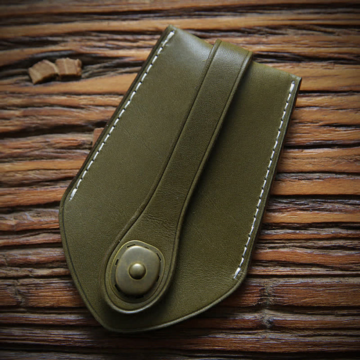 Estuche para llaves extraíble funcional con hebilla de almacenamiento de seguridad retro