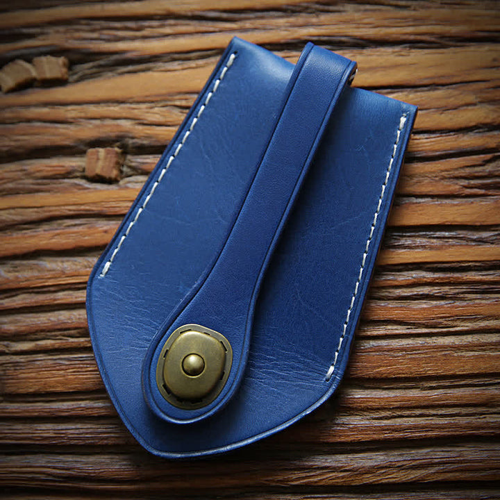 Estuche para llaves extraíble funcional con hebilla de almacenamiento de seguridad retro