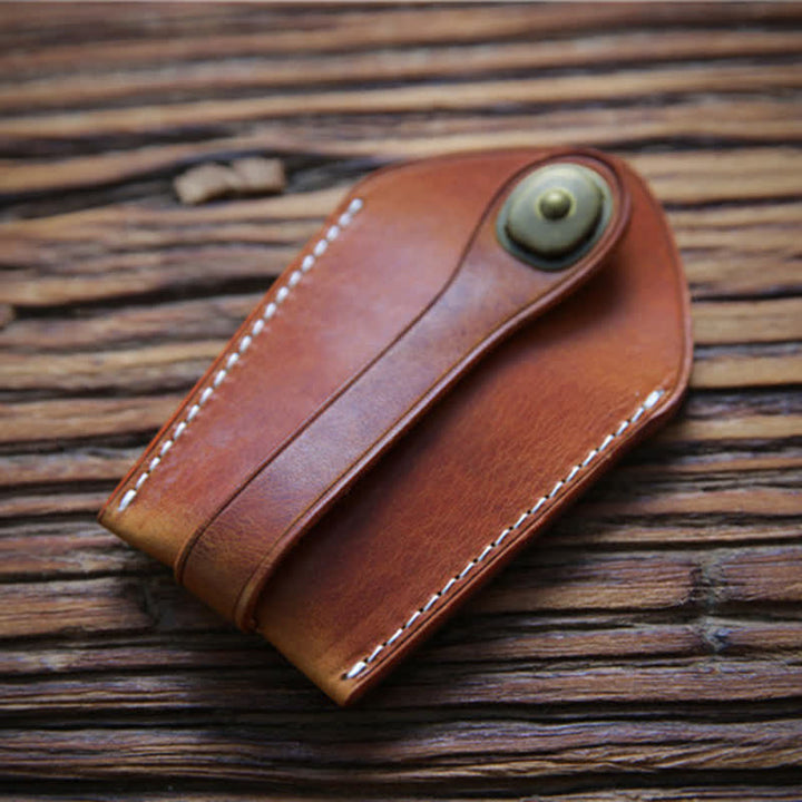 Estuche para llaves extraíble funcional con hebilla de almacenamiento de seguridad retro