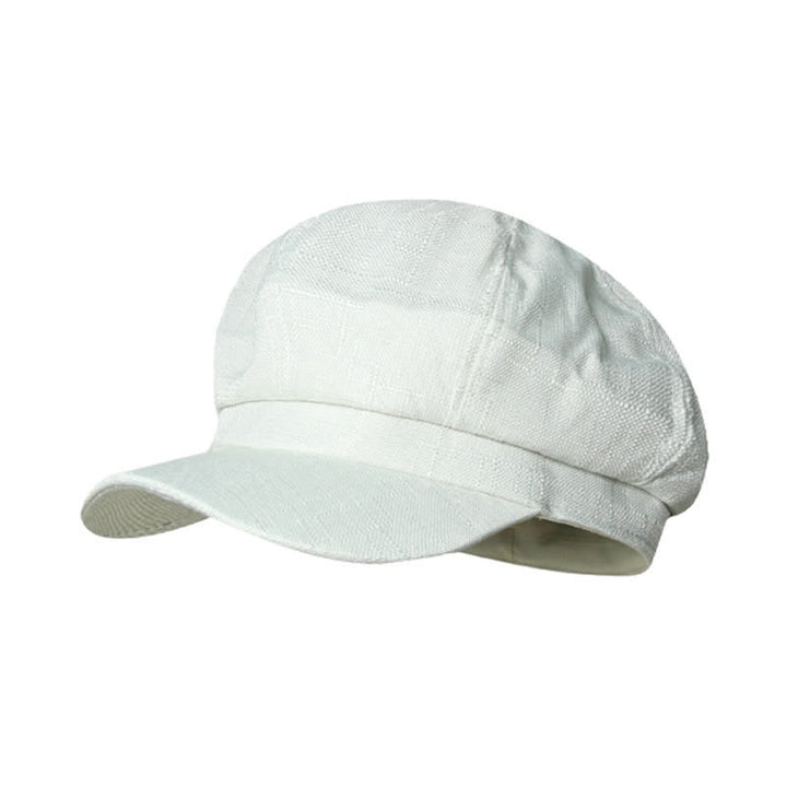 Sombrero de boina transpirable octogonal vintage Newsboy