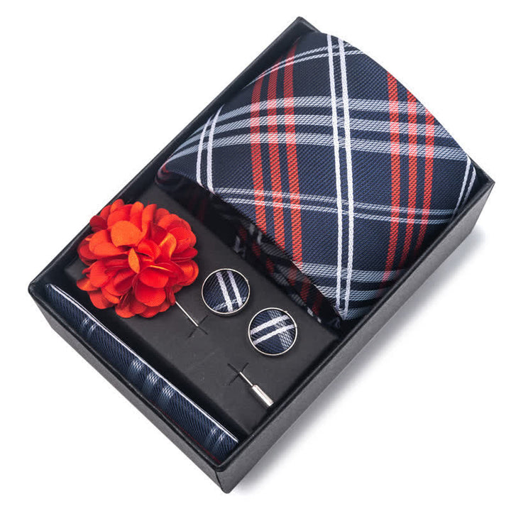 Juego de 4 pañuelos de bolsillo formales clásicos para hombre