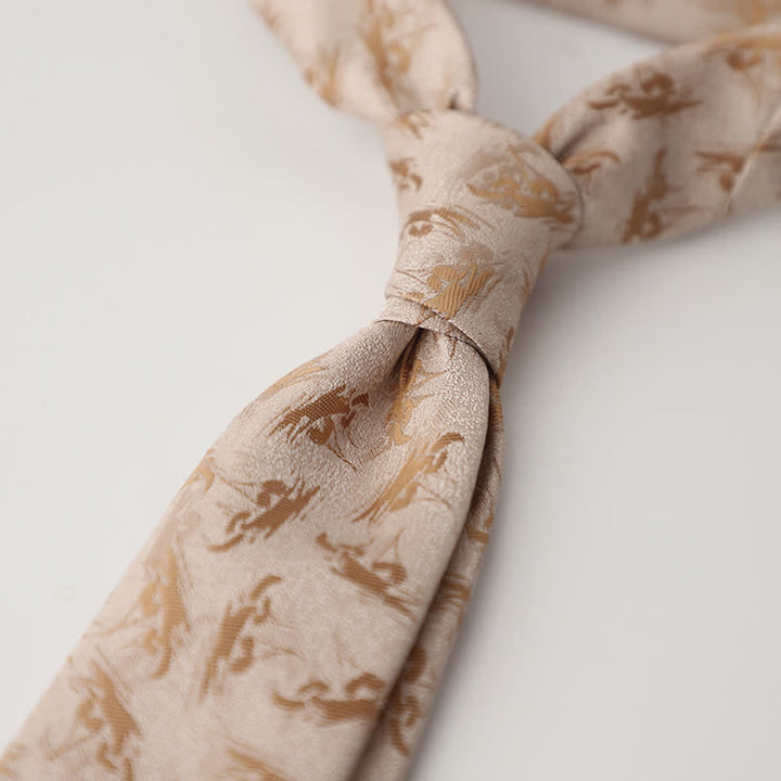 Corbata de lujo de Jacquard para uso diario para hombre
