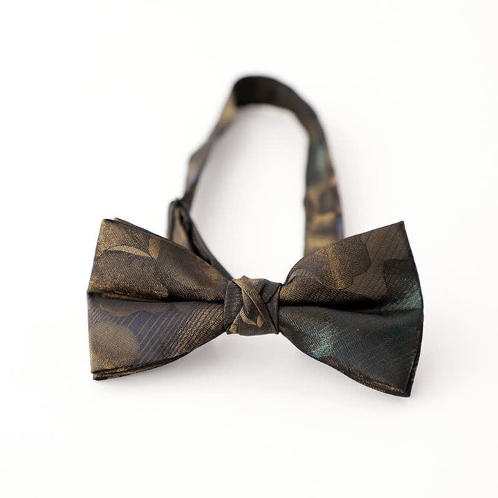 Pajarita de estilo vintage para hombre con estampado degradado