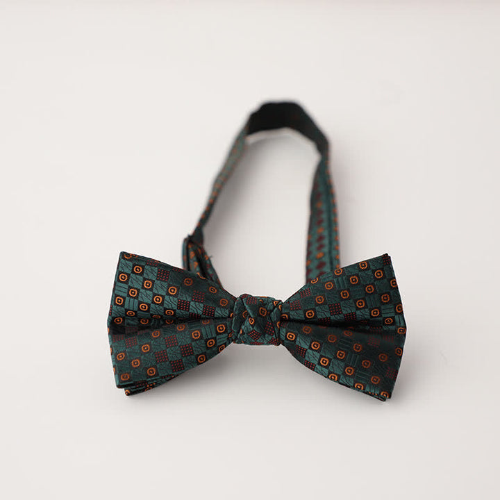Pajarita de estilo vintage para hombre con estampado degradado