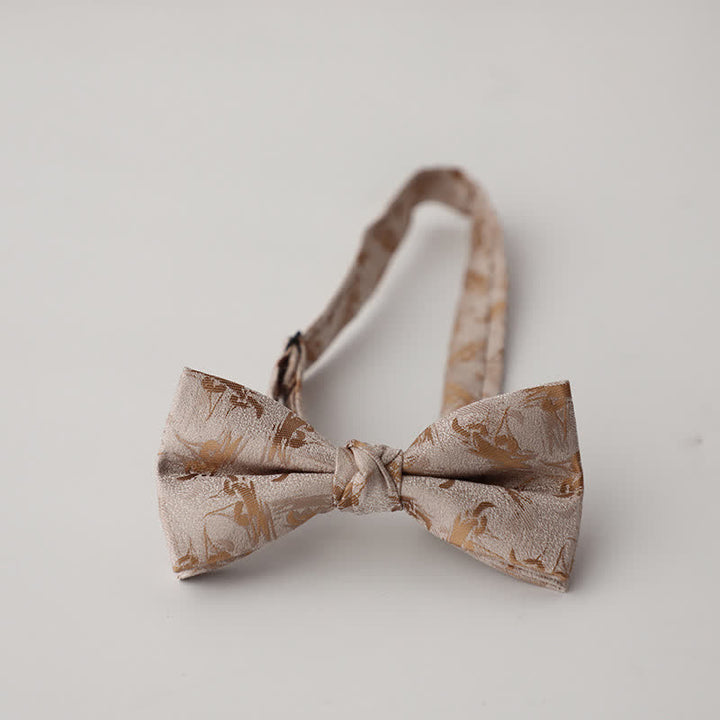 Pajarita de estilo vintage para hombre con estampado degradado