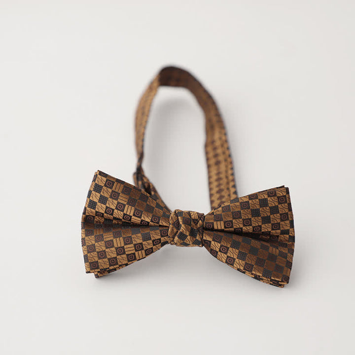 Pajarita de estilo vintage para hombre con estampado degradado