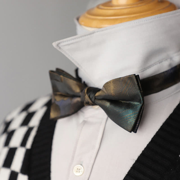 Pajarita de estilo vintage para hombre con estampado degradado