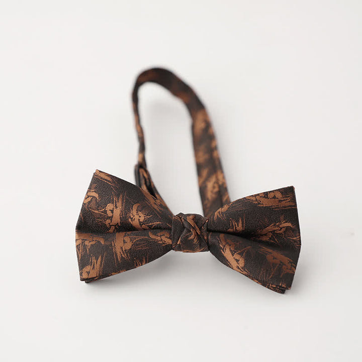 Pajarita de estilo vintage para hombre con estampado degradado