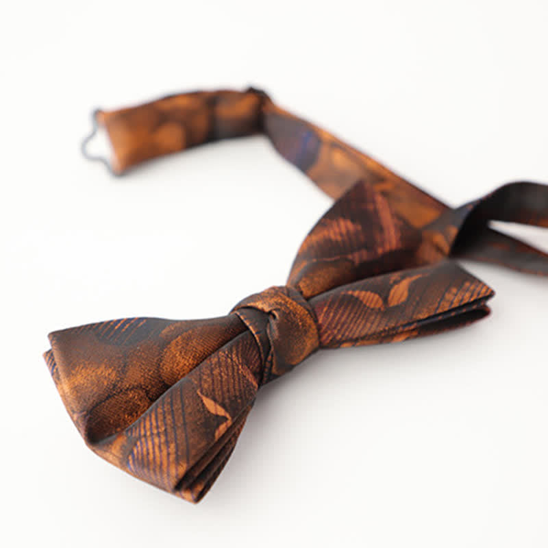 Pajarita de estilo vintage para hombre con estampado degradado