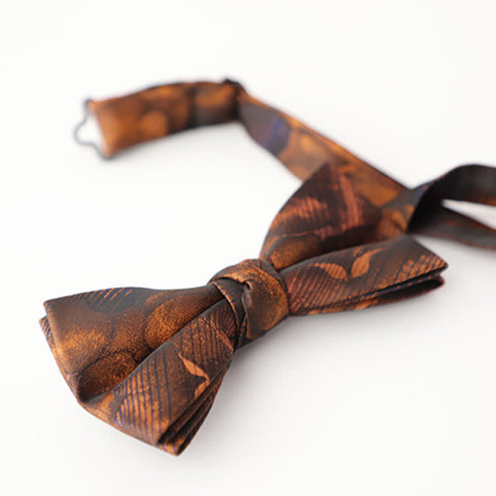 Pajarita de estilo vintage para hombre con estampado degradado