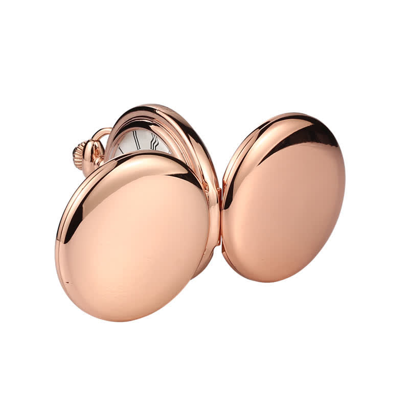 Reloj de bolsillo mecánico con caja de cazador doble informal.