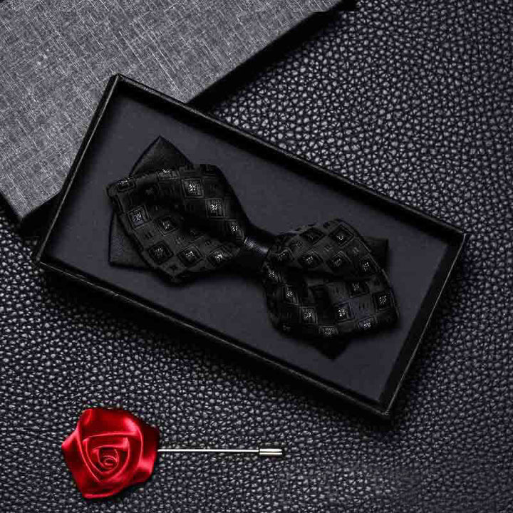 Conjunto de 2 pijamas vintage de doble punta para boda para hombre