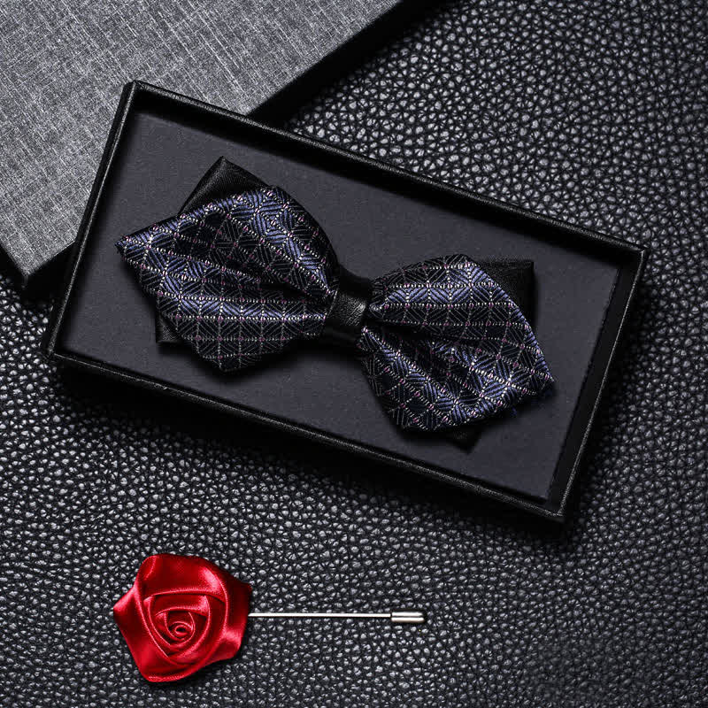 Conjunto de 2 pijamas vintage de doble punta para boda para hombre
