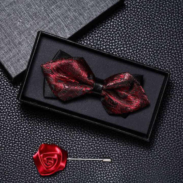 Conjunto de 2 pijamas vintage de doble punta para boda para hombre
