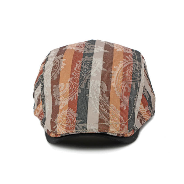 Boina plana con rayas Paisley de Four Seasons