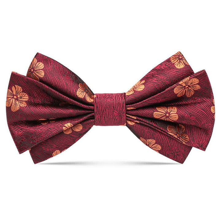 Pajarita de lujo con diseño floral Little Daisy para hombre