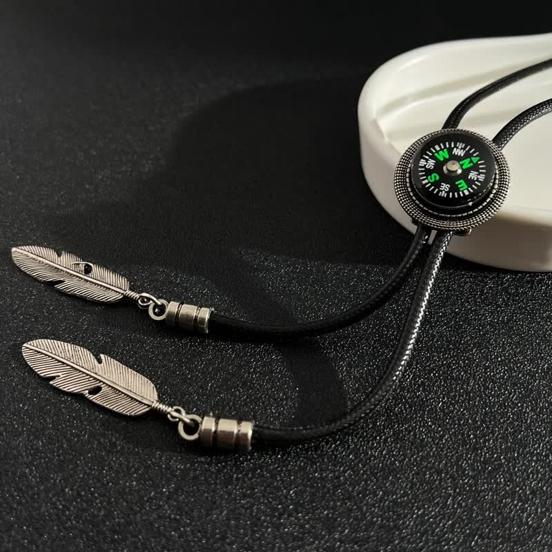 Accesorio informal estilo brújula de moda, corbata bolo