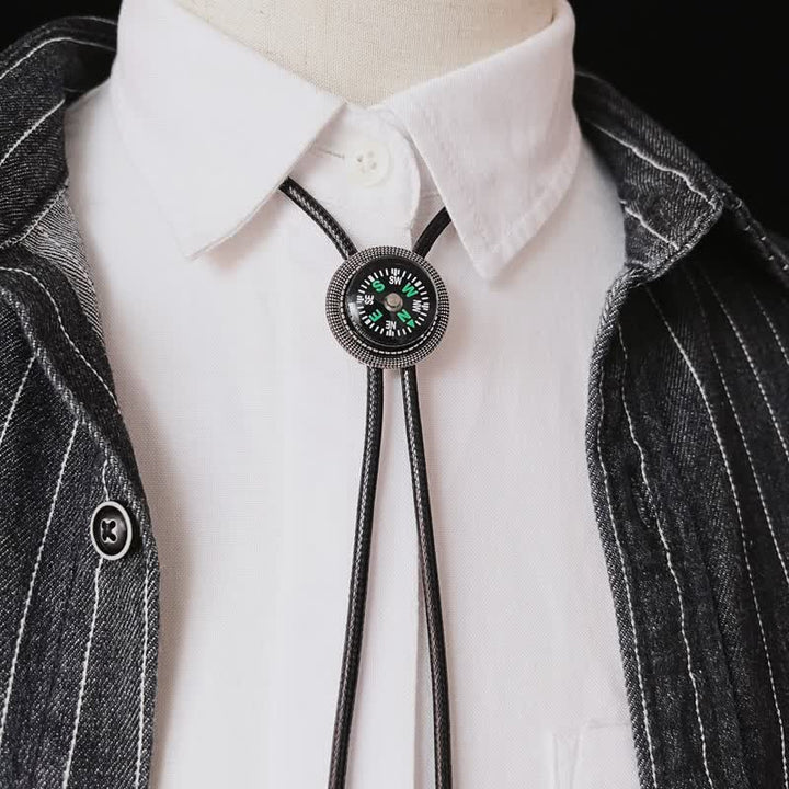 Accesorio informal estilo brújula de moda, corbata bolo
