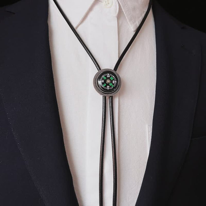 Accesorio informal estilo brújula de moda, corbata bolo