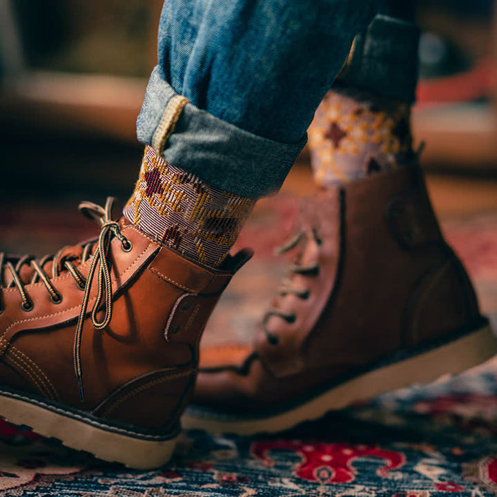 Calcetines de algodón de moda, únicos y novedosos para hombre