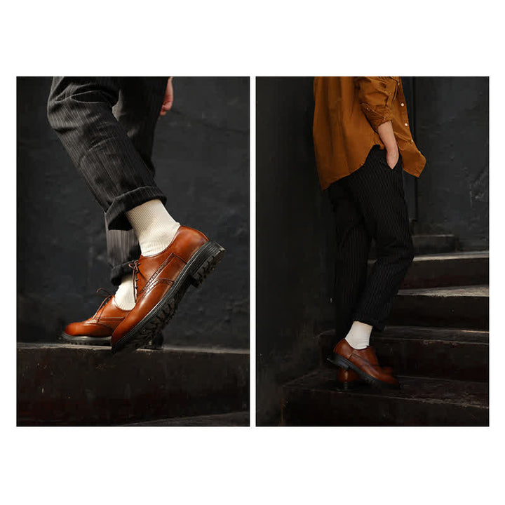 Calcetines cómodos de algodón acanalado de color liso para hombre