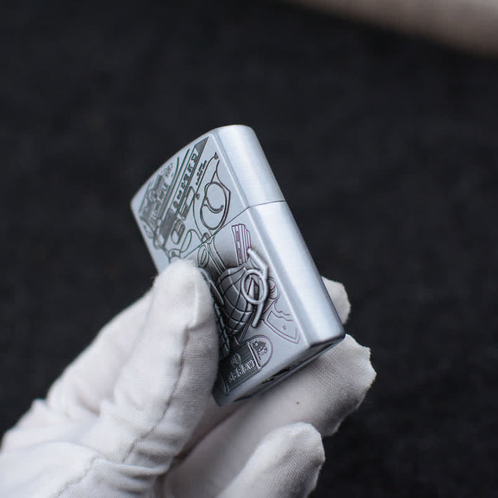 Rueda de afilar para granadas de mano Encendedor de butano recargable