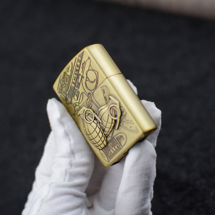 Rueda de afilar para granadas de mano Encendedor de butano recargable