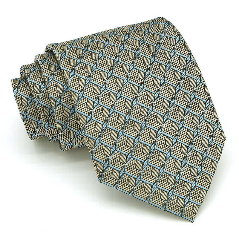 Conjunto de 3 corbatas a cuadros para caballero