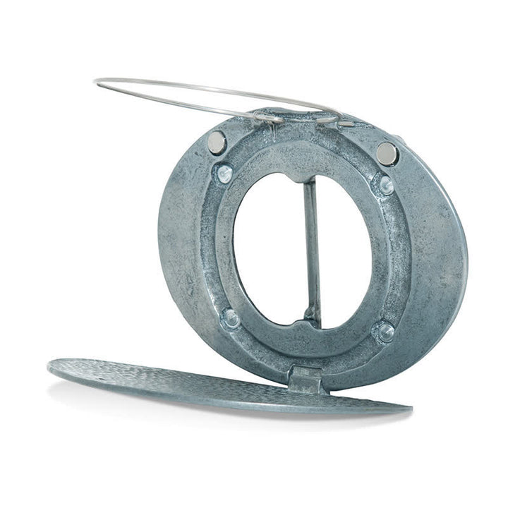 Cinturón de cuero con hebilla para hombre, diseño creativo de Gone Fishing
