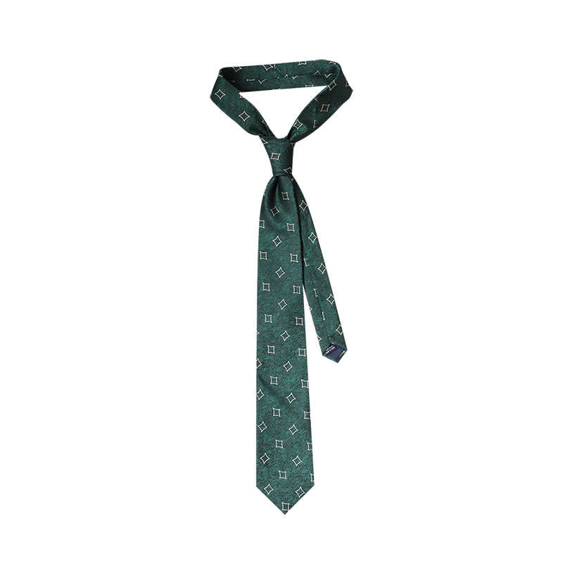 Corbata de hombre con estampado de pingüino de dibujos animados en azul marino