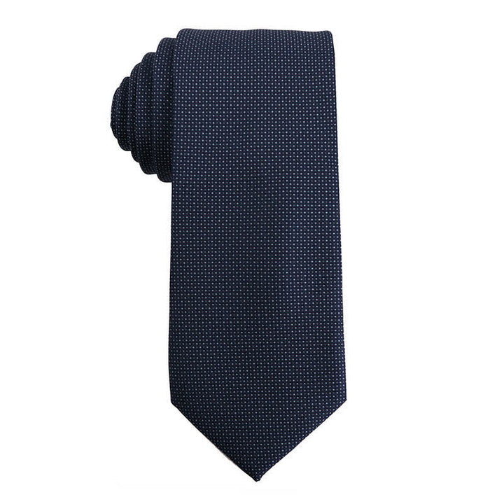 Corbata de negocios de la serie Advanced Navy Blue para hombre