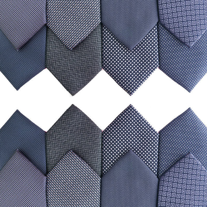 Corbata de negocios de la serie Advanced Navy Blue para hombre