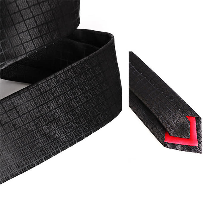 Corbata formal de negocios para hombre de la serie Noble Black
