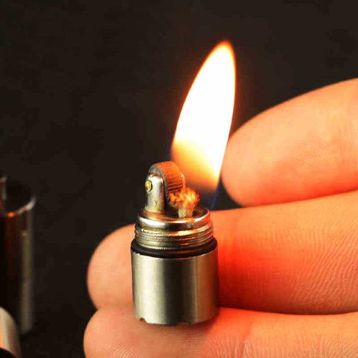 Encendedor de quesoseno colgante con recarga portátil en forma de mini cápsula
