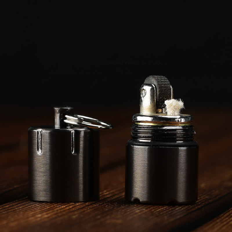 Encendedor de quesoseno colgante con recarga portátil en forma de mini cápsula