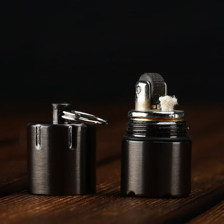 Encendedor de quesoseno colgante con recarga portátil en forma de mini cápsula