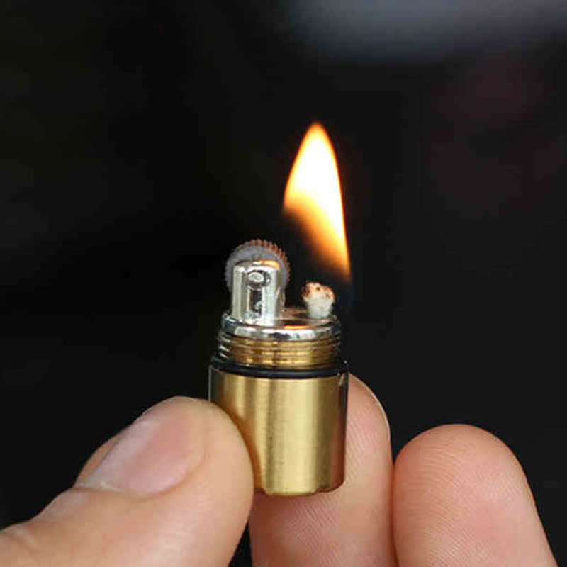 Encendedor de quesoseno colgante con recarga portátil en forma de mini cápsula