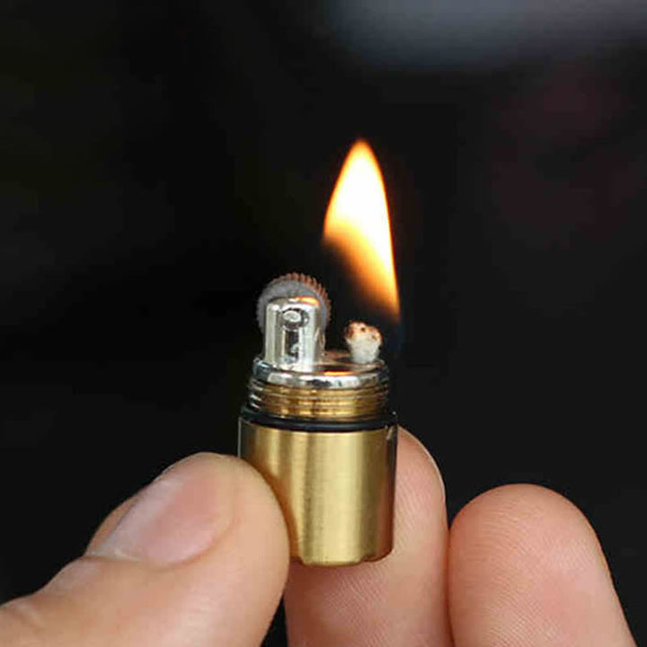 Encendedor de quesoseno colgante con recarga portátil en forma de mini cápsula