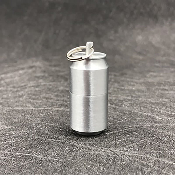 Encendedor de queroseno recargable con forma de lata en miniatura