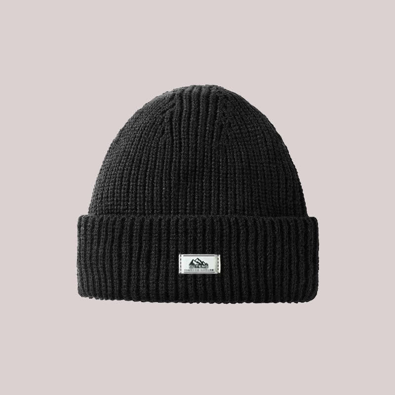 Gorro de punto cálido con cubierta para la cara sin ala en forma de cúpula